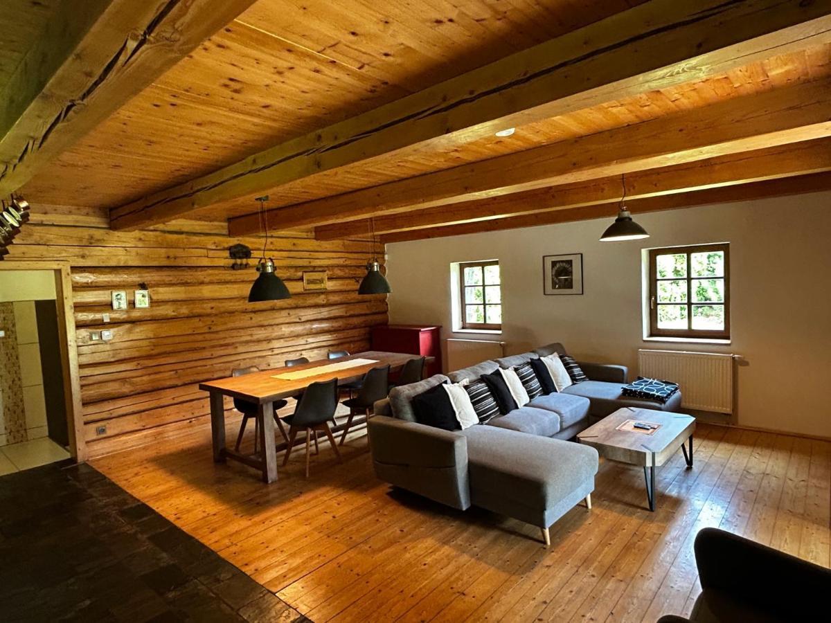 Log Cabin In Czech-Saxon Switzerland Šluknov Extérieur photo