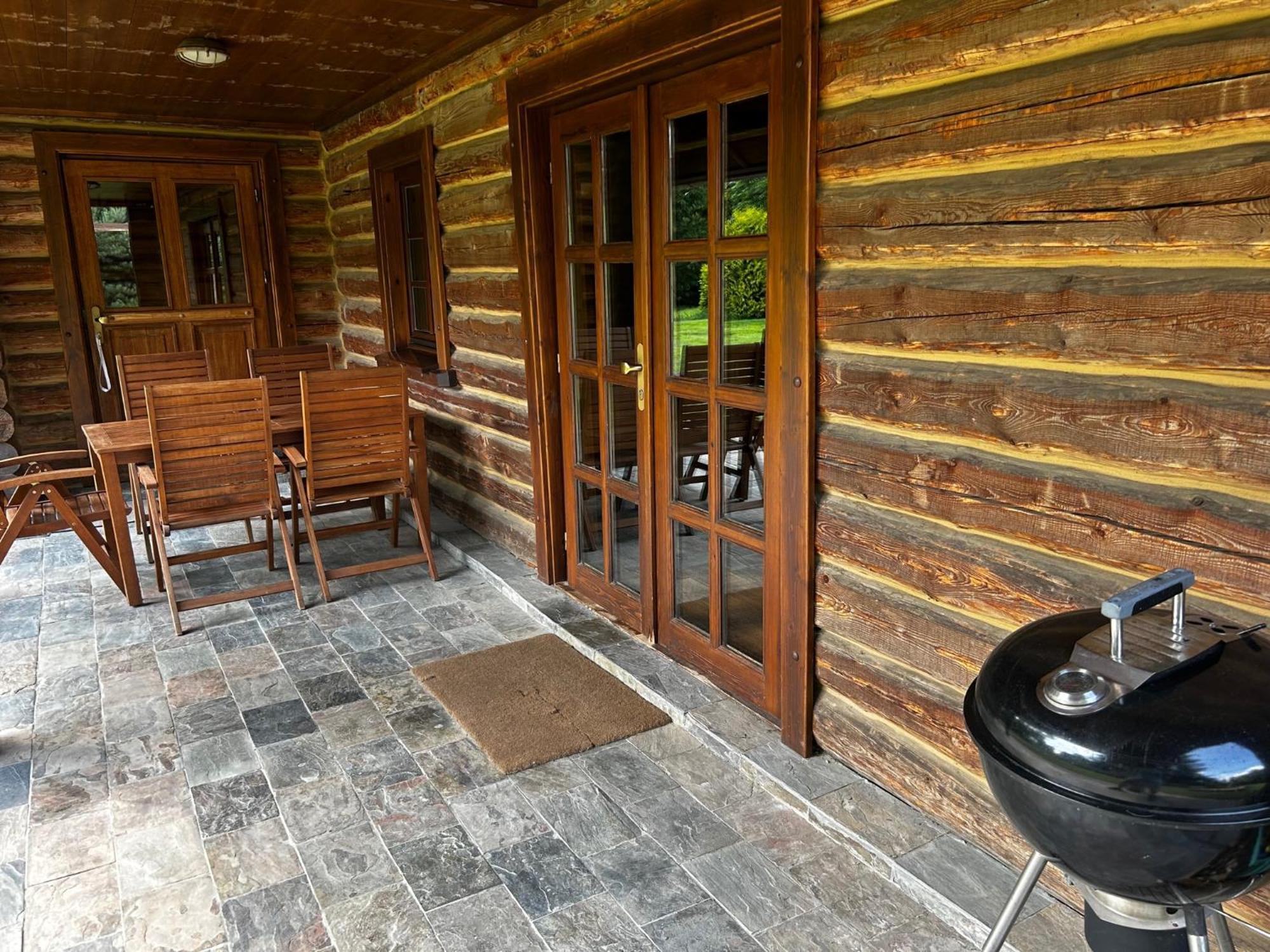 Log Cabin In Czech-Saxon Switzerland Šluknov Extérieur photo